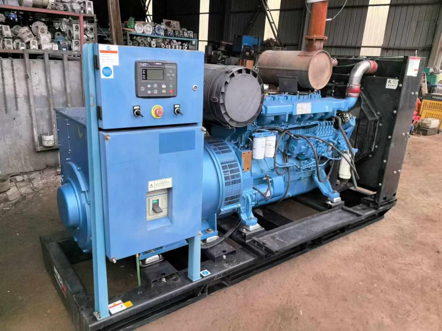 莫力达瓦500kW 柴油发电机组可带动设备功率的计算公式是什么？